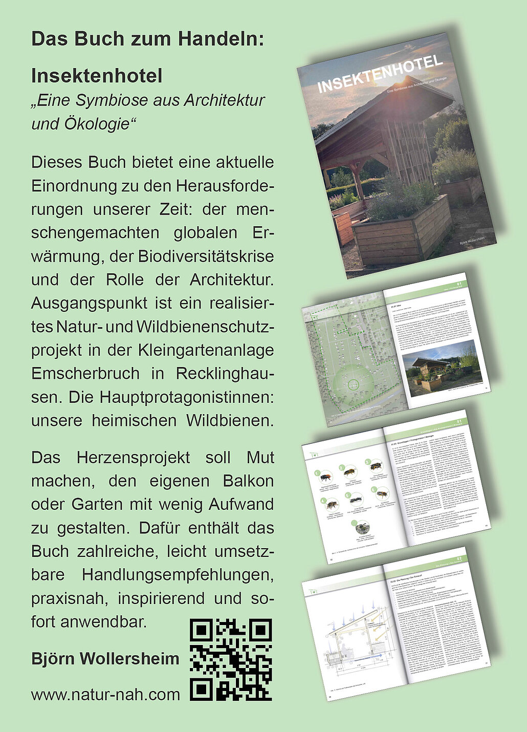 Rückseite Buchflyer