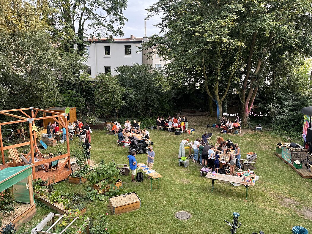 Veranstaltung im AWO BunkerPlus Garten