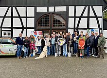 Gruppenfoto der Pflanzpaten 2025