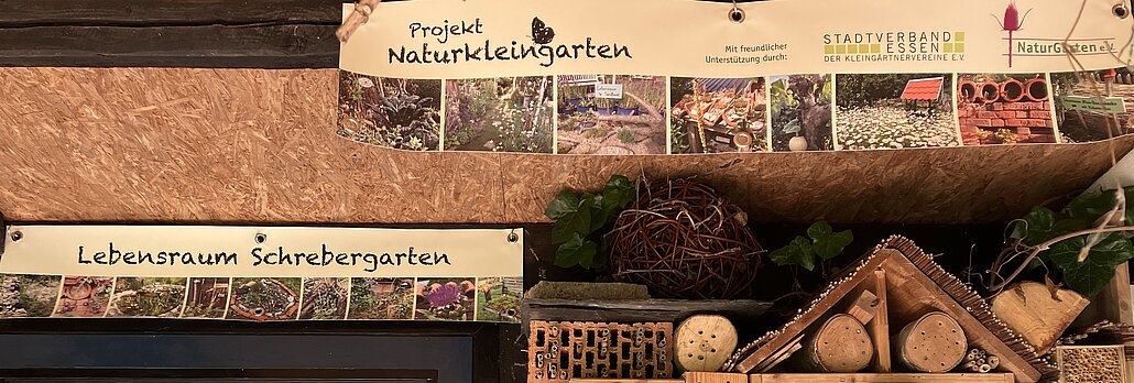 Banner "Projekt Naturkleingarten"