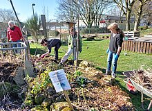 VestGarten Erste Arbeiten im Frühkjahr