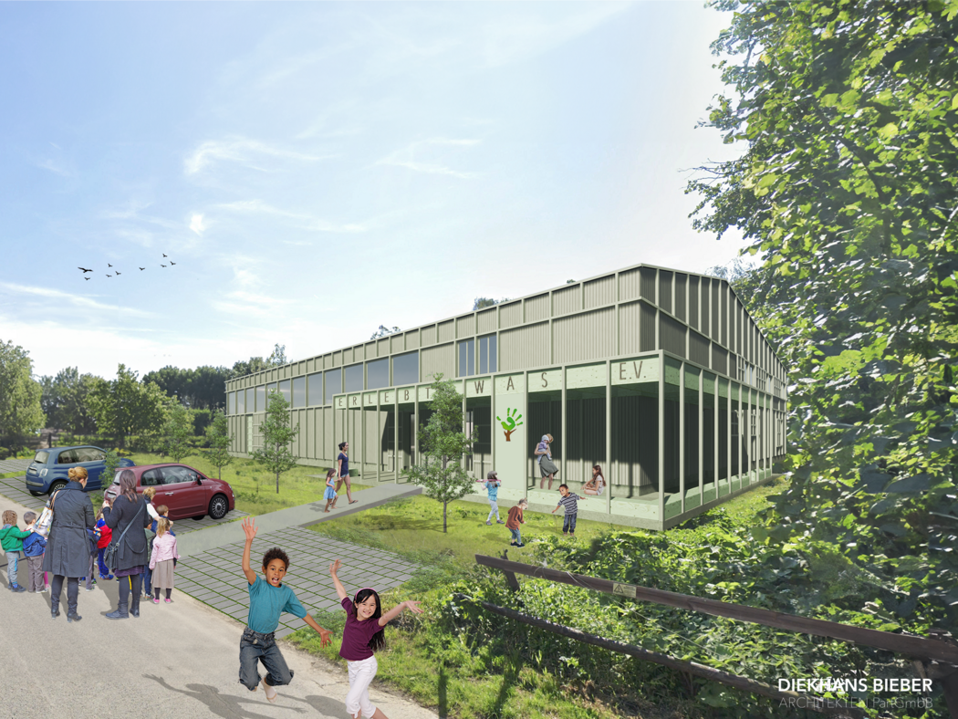 Rendering Neue Halle 