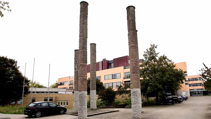 Ansicht der Gebäude der Gesamtschule Scharnhorst